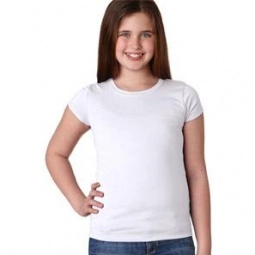 White Next Level Princess Custom T-Shirt - Youth