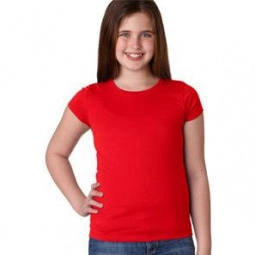 Red Next Level Princess Custom T-Shirt - Youth