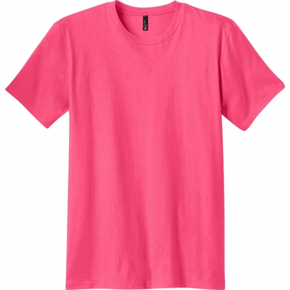 Neon Pink District Concert Logo T-Shirt - Young Mens - Colors