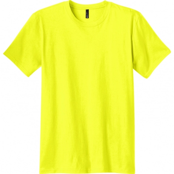 Neon Yellow District Concert Logo T-Shirt - Young Mens - Colors