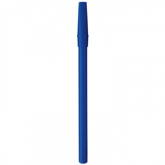 Blue Corporate Round Stick Promotional Pen