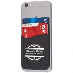 Silicone Dual Pocket Custom Phone Wallet