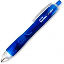 Blue - Light-Up LED Promotional Pen