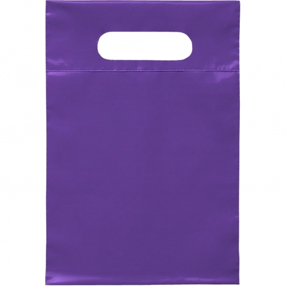 Grape Recyclable Custom Plastic Bag - 7"w x 10.5"h
