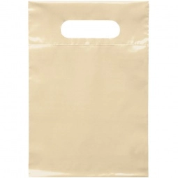 Buff Recyclable Custom Plastic Bag - 7"w x 10.5"h