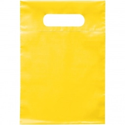 Yellow Recyclable Custom Plastic Bag - 7"w x 10.5"h