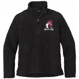 Black Port Authority Cozy 1/4 Zip Custom Fleece Jacket - Men's