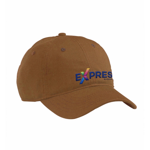 Legacy brown econscious Organic Cotton Twill Unstructured Custom Hat