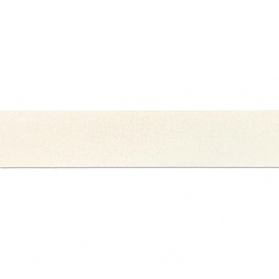 Eggshell Standard Satin Custom Imprinted Ribbon - 1" 100-yd roll
