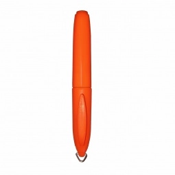 Orange Mini Fluorescent Custom Highlighter w/ Keychain Clip