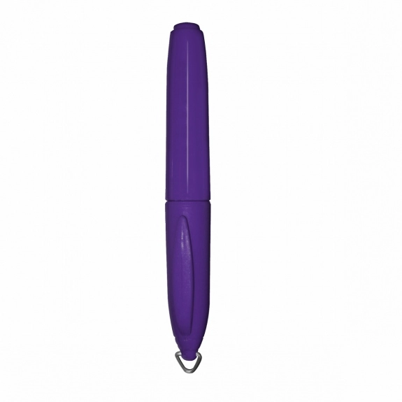 Lavender Mini Fluorescent Custom Highlighter w/ Keychain Clip