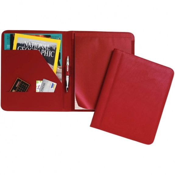 Red UltraHide Conference Promotional Notepad Holder 