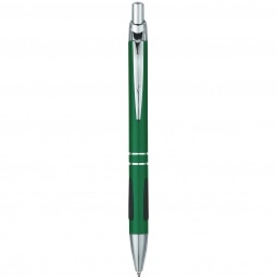 Green - Aluminum Comfort Grip Promotional Pen