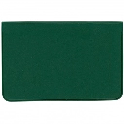 Green Standard Vinyl Fold-Over Custom Card Case
