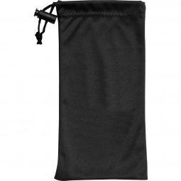 Black Micro Clean Microfiber Promotional Pouch
