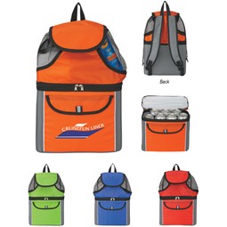 Group Insulated Custom Backpack Cooler - 6 Can