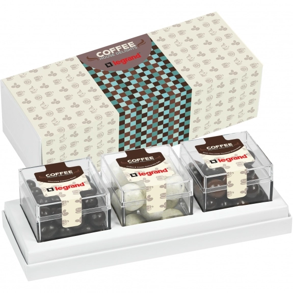 White - Full Color 3-Way Signature Custom Cube - Coffee House Delights
