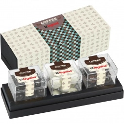 Black - Full Color 3-Way Signature Custom Cube - Coffee House Delights
