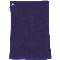 Royal Blue - Polyester Microfiber Promotional Golf Towel - 11"w x 17"h