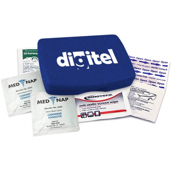 Metallic Blue - Health & Safety Office Promotional Kit