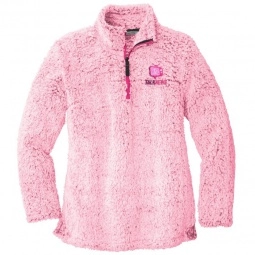 Port Authority® Cozy 1/4 Zip Custom Fleece Jacket - Women's