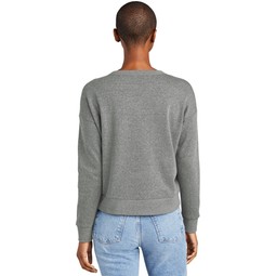 Back District&#174; Perfect Tri&#174; Branded Fleece V-Neck Sweatshirt - Wo