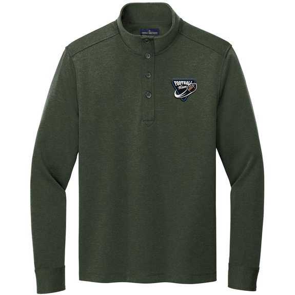 Pine heather Brooks Brothers&#174; Mid-Layer Stretch Custom 1/2-Button - Me