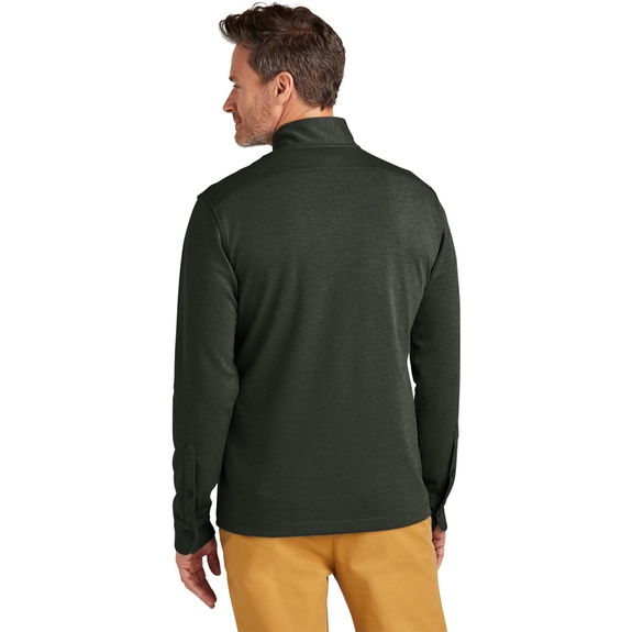 Back Brooks Brothers&#174; Mid-Layer Stretch Custom 1/2-Button - Men's