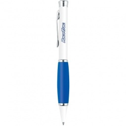 Blue Pearl Snuggle Custom Imprinted Pen
