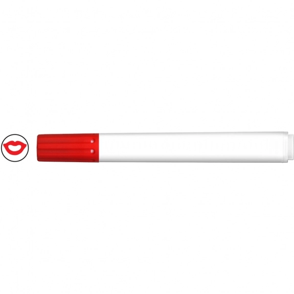 Red Stock Shape Custom Stamp Markers