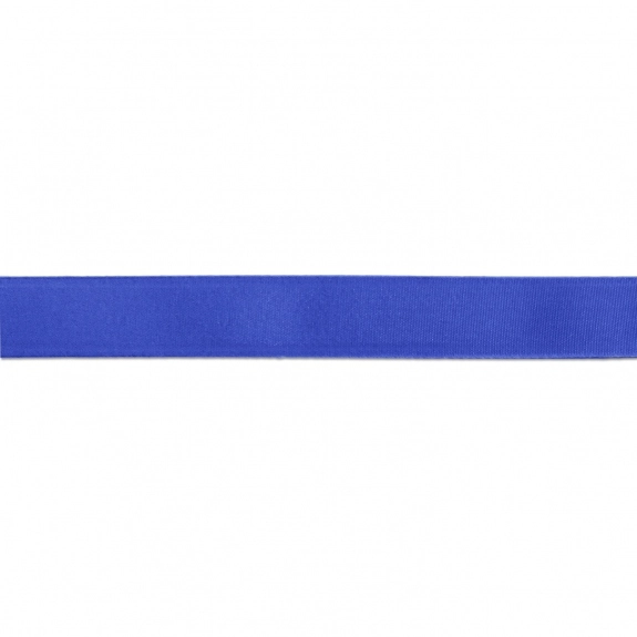 Royal Blue Standard Satin Custom Imprinted Ribbon - 5/8" 100-yd roll