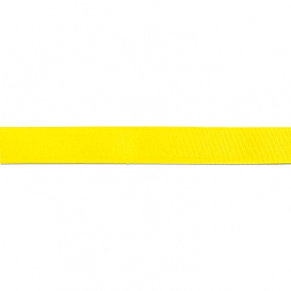 Yellow Standard Satin Custom Imprinted Ribbon - 5/8" 100-yd roll