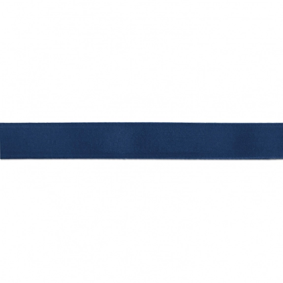 Navy Blue Standard Satin Custom Imprinted Ribbon - 5/8" 100-yd roll