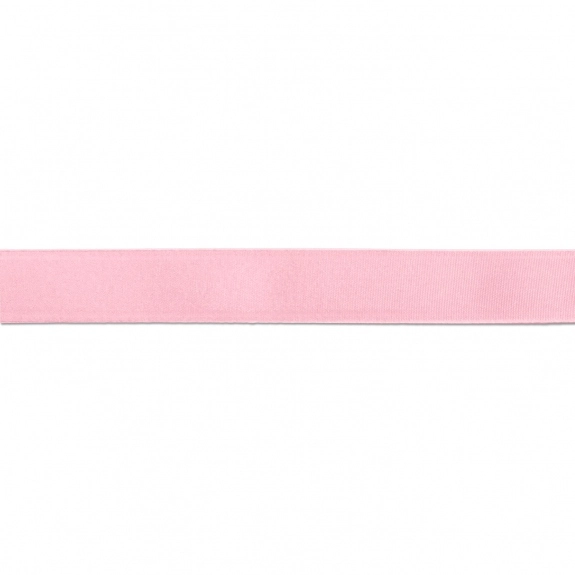 Pink Standard Satin Custom Imprinted Ribbon - 5/8" 100-yd roll