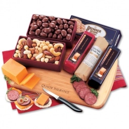 Party Starter Custom Food Gift Boxes w/ Cutting Board