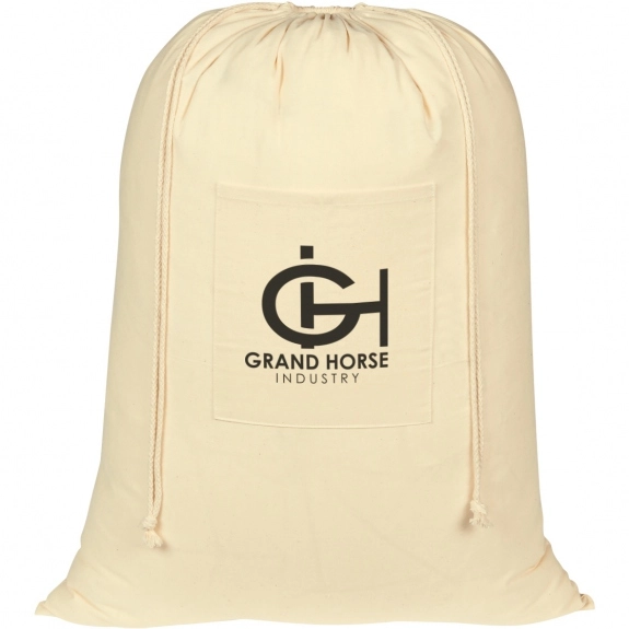 Natural Cotton Promotional Laundry Bag