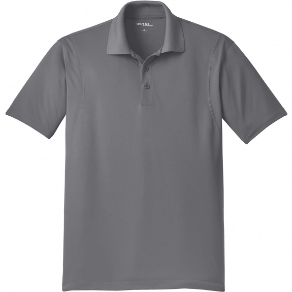 Grey Concrete Sport-Tek Micropique Sport-Wick Custom Polo Shirt - Men's