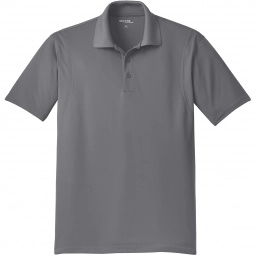 Grey Concrete Sport-Tek Micropique Sport-Wick Custom Polo Shirt - Men's