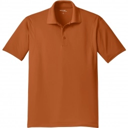Texas Orange Sport-Tek Micropique Sport-Wick Custom Polo Shirt - Men's