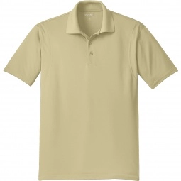 Vegas Gold Sport-Tek Micropique Sport-Wick Custom Polo Shirt - Men's