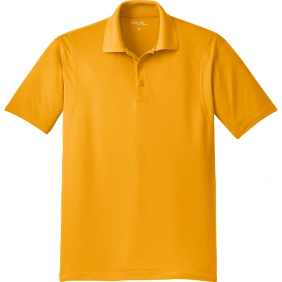 Gold Sport-Tek Micropique Sport-Wick Custom Polo Shirt - Men's