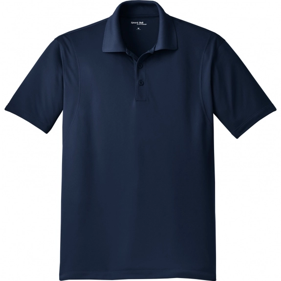 True navy Sport-Tek Micropique Sport-Wick Custom Polo Shirt - Men's