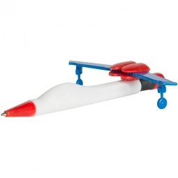 Red/white/blue Jet Shaped Ballpoint Promotional Pen