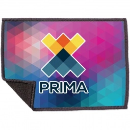 Full Color Premium Microfiber Custom Cleaning Cloths - 5" x 7"