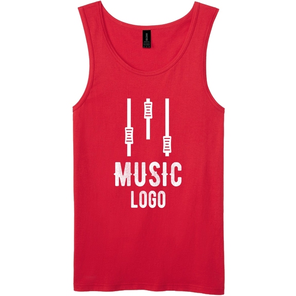 Red - Gildan Softstyle Promotional Tank Top