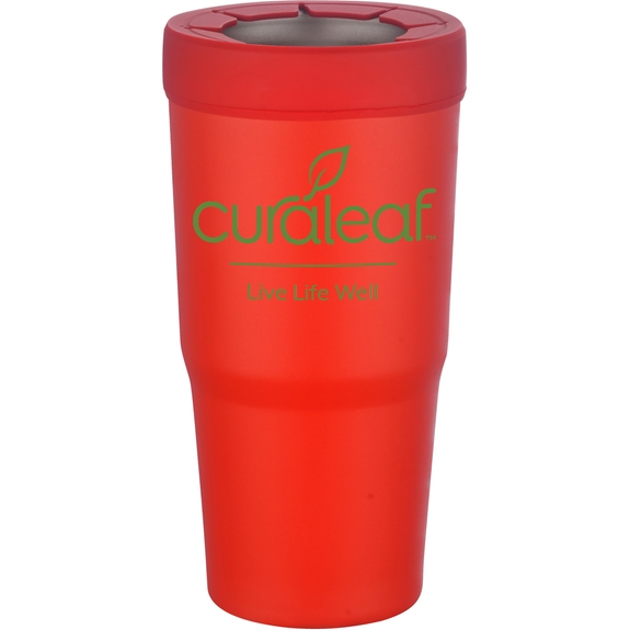 Red Versa Cup Custom Beverage Holder Tumbler Combo - 30 oz.