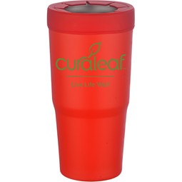 Red Versa Cup Custom Beverage Holder Tumbler Combo - 30 oz.