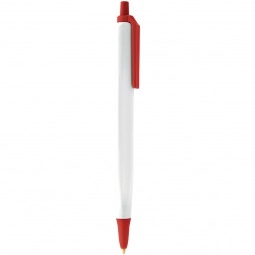 White BIC Tri Stic Custom Pen