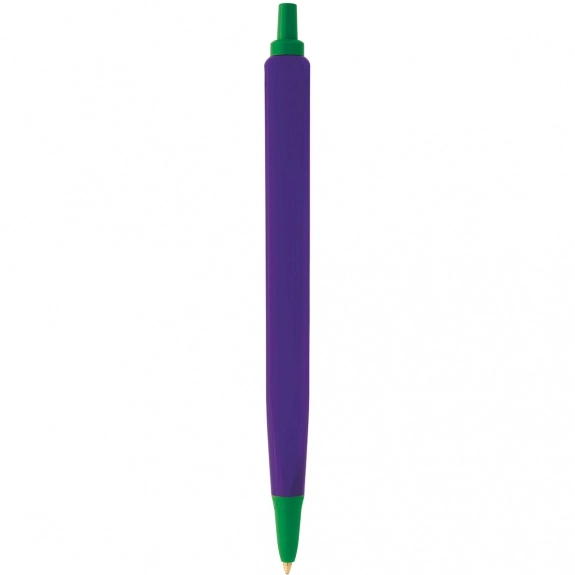 Purple BIC Tri Stic Custom Pen