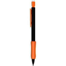 Orange Promo Mechanical Pencil w/ Cushioned Grip